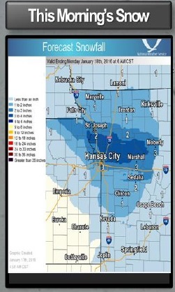 This morning's snow. (National Weather Service graphic)