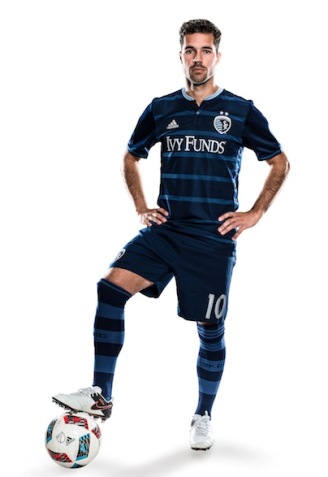 Sporting KC has unveiled a new secondary kit for the 2016 season. (Photo from Sporting KC)