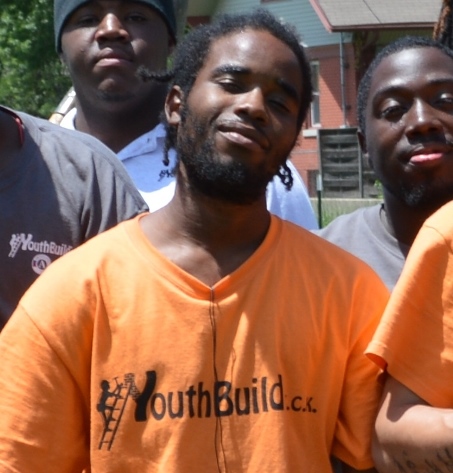 Members of YouthBuild are turning tragedy into action following the death of one of their own, De’Andre Goodson. (Photo from United Way of Wyandotte County)