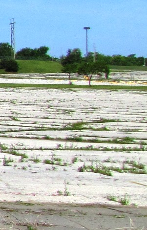 The Woodlands racetrack's parking lot, as it appeared in 2011. (File photo)