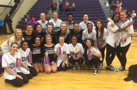 The Piper cheer and dance squads won awards recently. (Photo from Piper school district)