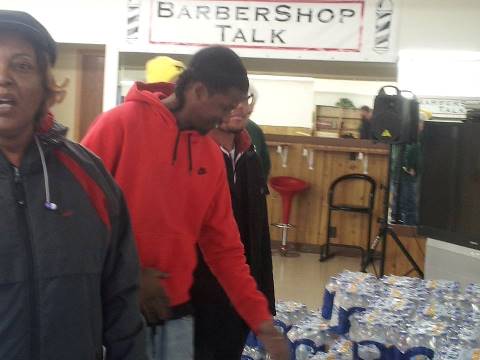 A Kansas City, Kan., resident recently led an effort to ship bottled water and deliver into the hands of Flint, Mich., residents. (Photo from Janice Witt)