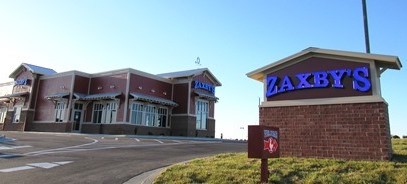 Zaxby’s, a new restaurant near 109th and Parallel Parkway, in Kansas City, Kan., opened today. (Staff photo)