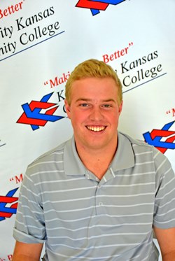 Colton Allen, a KCKCC sophomore from Shawnee Mission Northwest, earned honorable mention on the 2016 All-Jayhawk Conference golf team. (KCKCC photo)