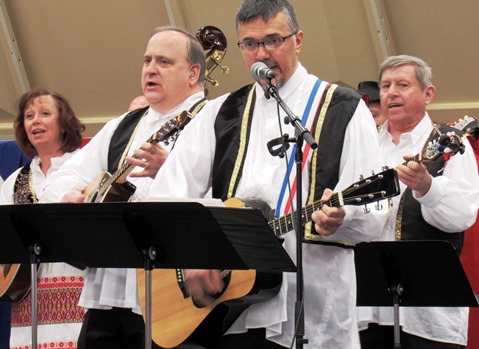 A scene from entertainment at last year's WyCo Ethnic Festival. The festival will be Saturday, April 16, at the Kansas City Kansas Community College Field House, 7250 State Ave.  (File photo)