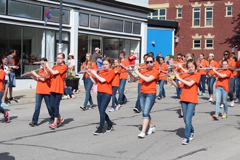 Scenes from Saturday morning’s Tractor Cruise and Marble Day parade and activities in Bonner Springs. (Photo by Steve Rupert)