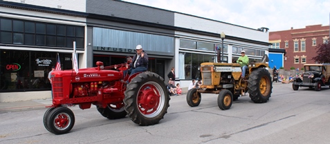 Scenes from Saturday morning’s Tractor Cruise and Marble Day parade and activities in Bonner Springs. (Photo by Steve Rupert)