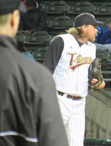 More action from the T-Bones' season opener Thursday at CommunityAmerica Ballpark in Kansas City, Kan.