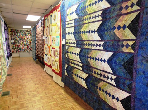 More quilts from the Grinter Quilt Show this past weekend. (Staff photo)