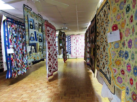 More quilts from the Grinter Quilt Show this past weekend. (Staff photo)