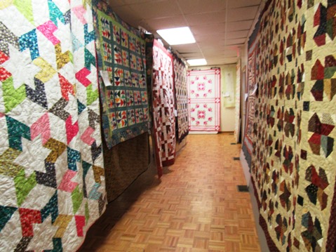 More quilts from the Grinter Quilt Show this past weekend. (Staff photo)