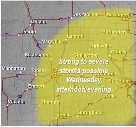 National Weather Service graphic