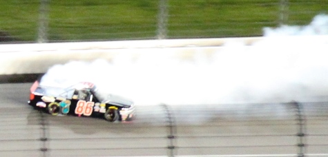 Scenes from Friday night's NASCAR Camping World truck series race at the Kansas Speedway in Kansas City, Kan. (Fan photo) 