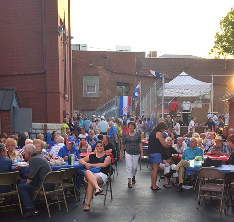 A Croatian Festival was held Saturday night at St. John the Baptist Church grounds. (Photo by William Crum) 