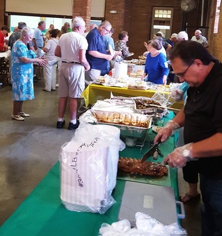 German, Irish and Hispanic cuisine was featured at an ethnic festival fundraiser on Saturday, June 11, at St. Mary-St. Anthony Catholic Church, 615 N. 7th St., in Bishop Forst Hall. (Photo by William Crum)