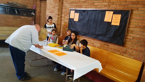 German, Irish and Hispanic cuisine was featured at an ethnic festival fundraiser on Saturday, June 11, at St. Mary-St. Anthony Catholic Church, 615 N. 7th St., in Bishop Forst Hall. (Photo by William Crum)