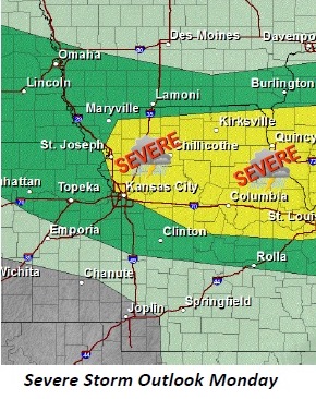 National Weather Service graphic