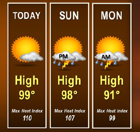 National Weather Service graphic