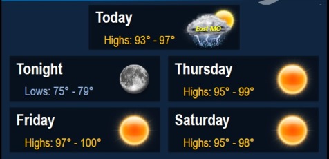 National Weather Service graphic