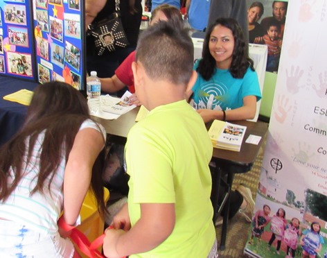 More scenes from the Back-to-School Fair today at Kansas City Kansas Community College. (Staff photo)