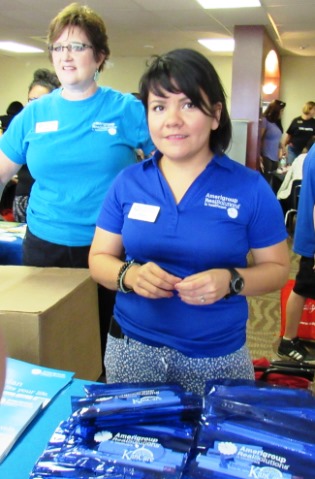 More scenes from the Back-to-School Fair today at Kansas City Kansas Community College. (Staff photo)