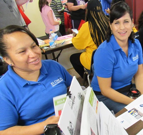 More scenes from the Back-to-School Fair today at Kansas City Kansas Community College. (Staff photo)