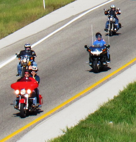 Motorcyclists were raising funds for the March of Dimes on Sunday in Wyandotte County in the Bikers for Babies charity event.