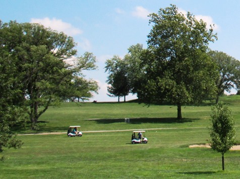 Golfing at Painted Hills Country Club, 71st and Parallel Parkway, Kansas City, Kan., on Labor Day.