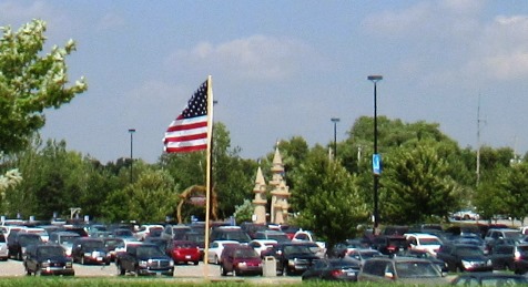 A busy day for recreation at the Schlitterbahn Waterpark, 94th and State Avenue, Kansas City, Kan., on Labor Day.