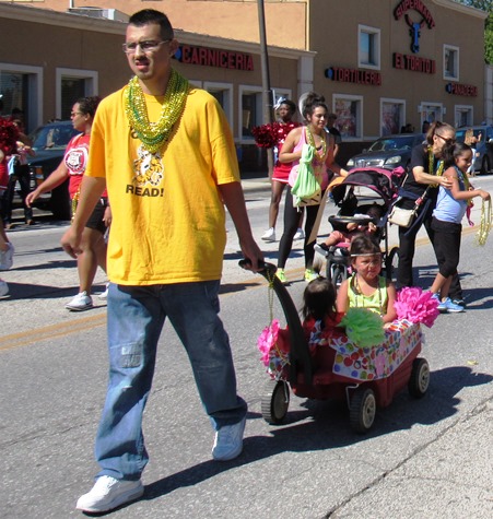 Scenes from the Central Avenue Parade held Saturday morning, Sept. 10, in Kansas City, Kan. (Staff photo by Mary Rupert)