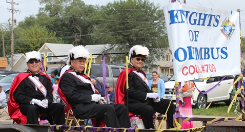 Scenes from the Silver City Day Parade today on Strong Avenue in Kansas City, Kan. (Photo by Steve Rupert)