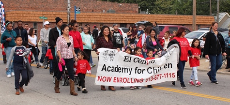 Scenes from the Silver City Day Parade today on Strong Avenue in Kansas City, Kan. (Photo by Steve Rupert)