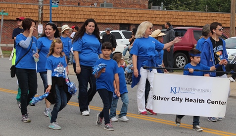 Scenes from the Silver City Day Parade today on Strong Avenue in Kansas City, Kan. (Photo by Steve Rupert)