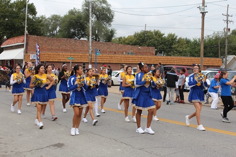 Scenes from the Silver City Day Parade today on Strong Avenue in Kansas City, Kan. (Photo by Steve Rupert)