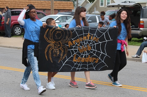 Scenes from the Silver City Day Parade today on Strong Avenue in Kansas City, Kan. (Photo by Steve Rupert)