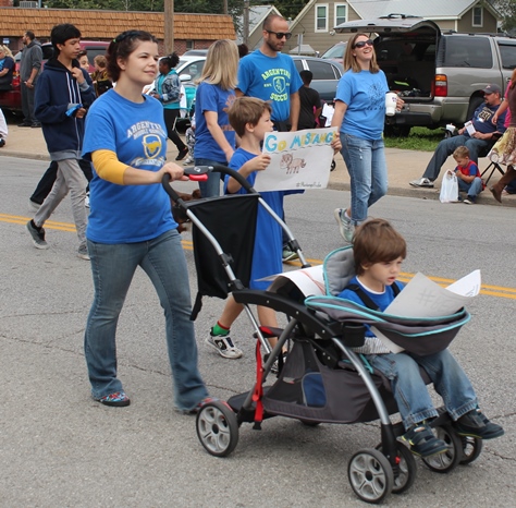 Scenes from the Silver City Day Parade today on Strong Avenue in Kansas City, Kan. (Photo by Steve Rupert)