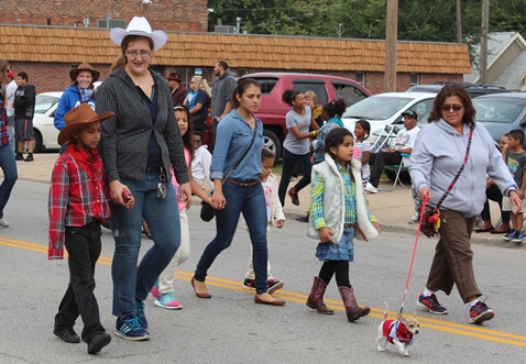 Scenes from the Silver City Day Parade today on Strong Avenue in Kansas City, Kan. (Photo by Steve Rupert)