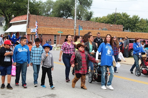 Scenes from the Silver City Day Parade today on Strong Avenue in Kansas City, Kan. (Photo by Steve Rupert)