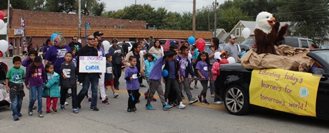 Scenes from the Silver City Day Parade today on Strong Avenue in Kansas City, Kan. (Photo by Steve Rupert)