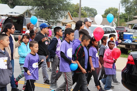 Scenes from the Silver City Day Parade today on Strong Avenue in Kansas City, Kan. (Photo by Steve Rupert)