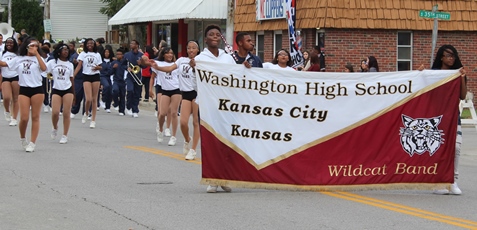 Scenes from the Silver City Day Parade today on Strong Avenue in Kansas City, Kan. (Photo by Steve Rupert)