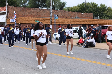 Scenes from the Silver City Day Parade today on Strong Avenue in Kansas City, Kan. (Photo by Steve Rupert)