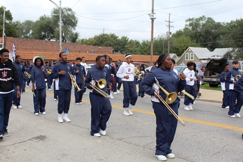 Scenes from the Silver City Day Parade today on Strong Avenue in Kansas City, Kan. (Photo by Steve Rupert)