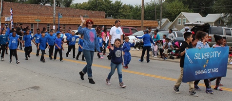 Scenes from the Silver City Day Parade today on Strong Avenue in Kansas City, Kan. (Photo by Steve Rupert)