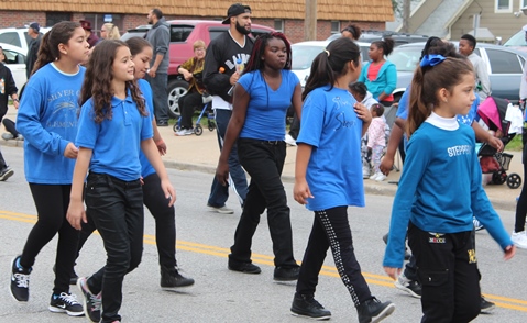 Scenes from the Silver City Day Parade today on Strong Avenue in Kansas City, Kan. (Photo by Steve Rupert)