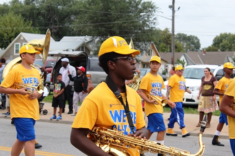 Scenes from the Silver City Day Parade today on Strong Avenue in Kansas City, Kan. (Photo by Steve Rupert)