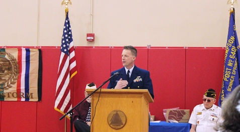 Scenes from the Wyandotte County Veterans Day Commemoration on Nov. 5 at the Salvation Army Harbor Light Village, 6723 State Ave., Kansas City, Kan. (Photo by Steve Rupert)