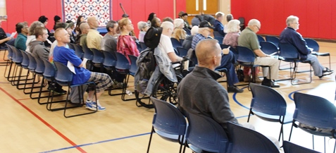 Scenes from the Wyandotte County Veterans Day Commemoration on Nov. 5 at the Salvation Army Harbor Light Village, 6723 State Ave., Kansas City, Kan. (Photo by Steve Rupert) 