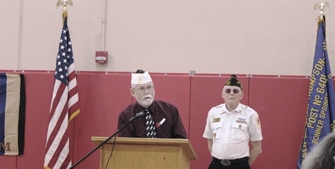  Scenes from the Wyandotte County Veterans Day Commemoration on Nov. 5 at the Salvation Army Harbor Light Village, 6723 State Ave., Kansas City, Kan. (Photo by Steve Rupert) 