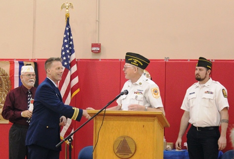  Scenes from the Wyandotte County Veterans Day Commemoration on Nov. 5 at the Salvation Army Harbor Light Village, 6723 State Ave., Kansas City, Kan. (Photo by Steve Rupert) 